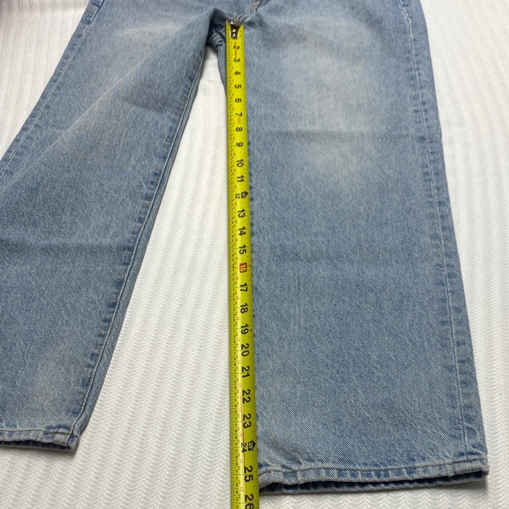 Pistola Jeans | Hemp Cotton | Button Fly 90s Straight Light Wash | Size 26 - Picture 8 of 11